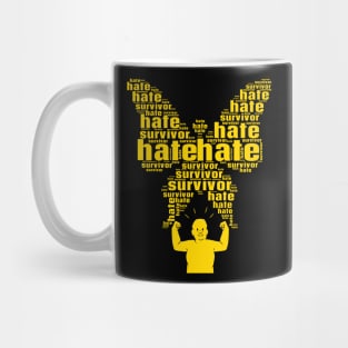 hate survivor Mug